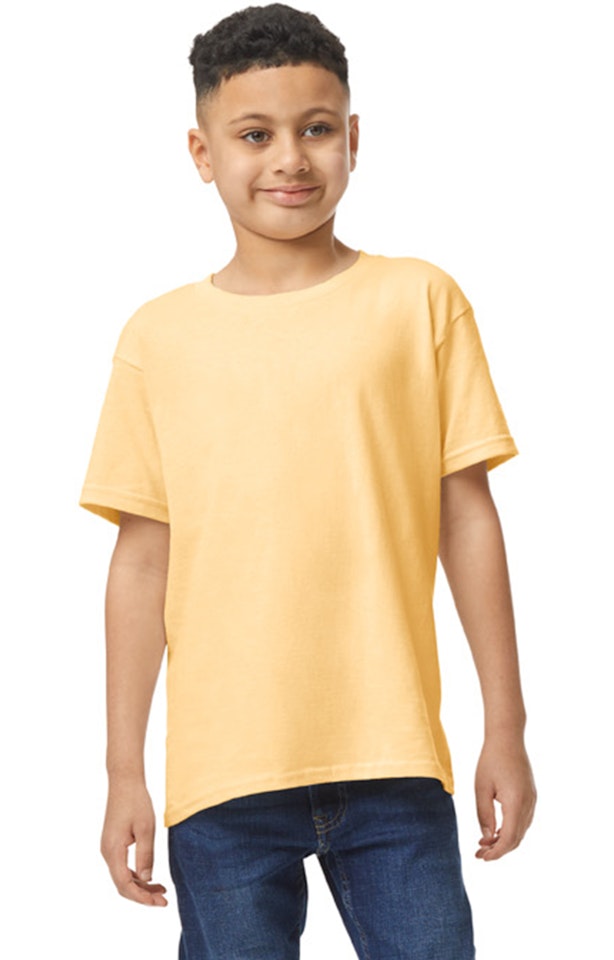 Custom Designed - T-Shirts (Yellow Haze) Youth, Gildan, Heavy Cotton