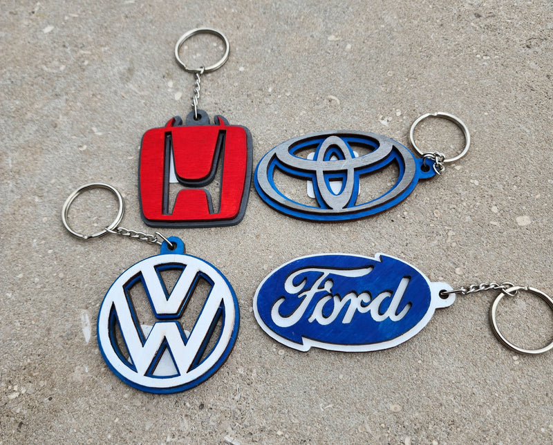 Car Logo Key Tags