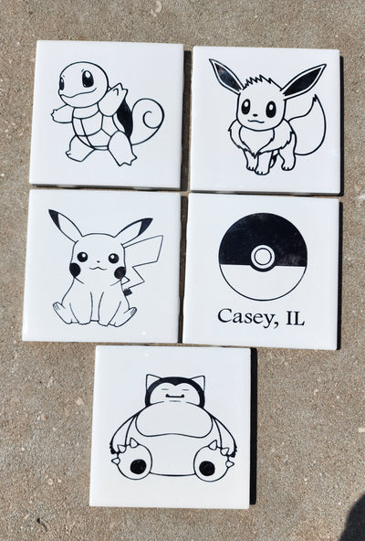 Pokémon Coaster - Ceramic