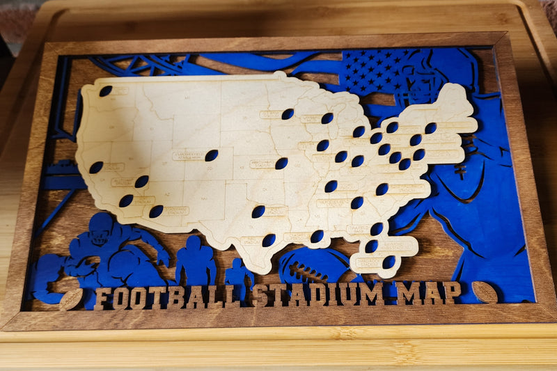 Football Stadium Map