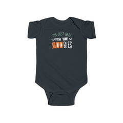 Funny Baby Onesie: I'm Just Here for the Boobies - Cute Bodysuit