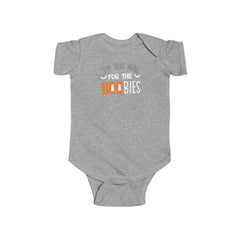 Funny Baby Onesie: I'm Just Here for the Boobies - Cute Bodysuit