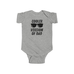 Funny Baby Onesie: Cooler Version of Dad - Adorable Infant Bodysuit