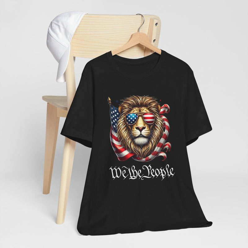 Patriotic Lion: We The People T-Shirt
