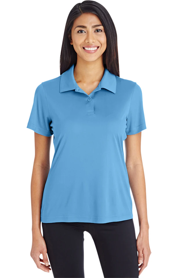 Custom Designed - Women's Polo (Sport Light Blue) Adult, Team 365, Performance