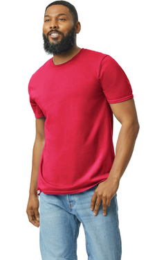 Custom Designed - T-Shirts (Red) Adult, Gildan, Softstyle Cotton