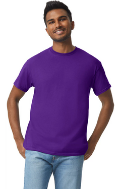 Custom Designed - T-Shirts (Purple) Adult, Gildan, Heavy Cotton