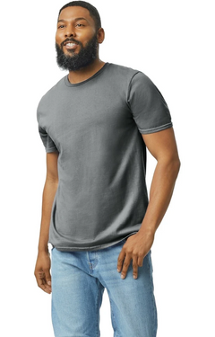 Custom Designed - T-Shirts (Charcoal) Adult, Gildan, Softstyle Cotton