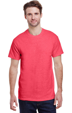 Custom Designed - T-Shirts (Heather Red) Adult, Gildan, Heavy Cotton