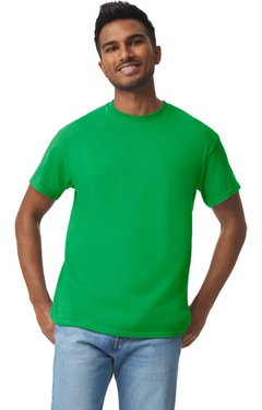 Custom Designed - T-Shirts (Irish Green) Adult, Gildan, Heavy Cotton