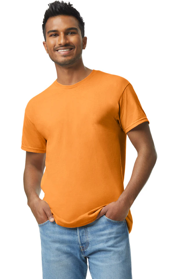 Custom Designed - T-Shirts (Tennessee Orange) Adult, Gildan, Heavy Cotton