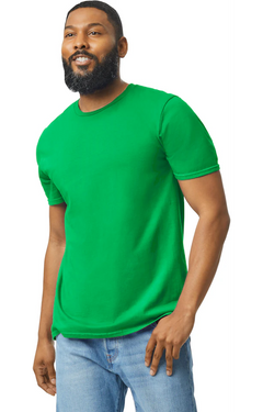 Custom Designed - T-Shirts (Irish Green) Adult, Gildan, Softstyle Cotton