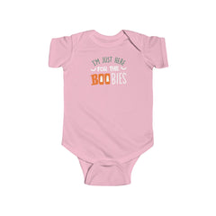 Funny Baby Onesie: I'm Just Here for the Boobies - Cute Bodysuit