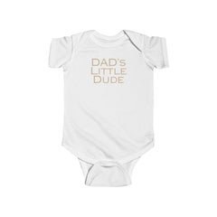 Cute Baby Onesie: Dad's Little Dude - Adorable Infant Bodysuit