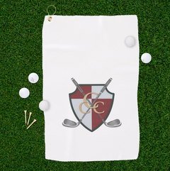 Golf Towel - Custom, 16"x24", 10" Logo 12-24units